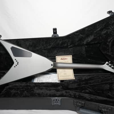 Jackson USA Custom Shop Special Edition King V 1H TOM Satin Pewter 2024 w/OHSC 2024 - Satin Pewter image 8