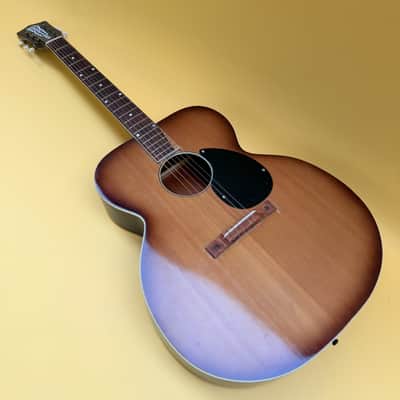 Vintage 1950's Old Craftsman (Kay K22) Sunburst Jumbo Acoustic Guitar image 2