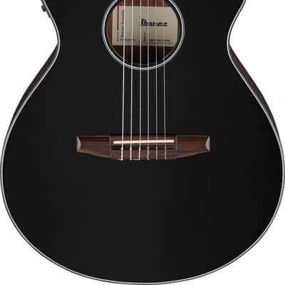 Ibanez AEG50N-BKH AEG Nylon String Guitar 6-String - Black High Gloss image 7