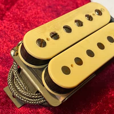 General Vintage Tone  For Telecaster NOS pickup Set PAF / Single Corona wire Old Greens New York Hand wound Scatter Set Aged double cremme image 6