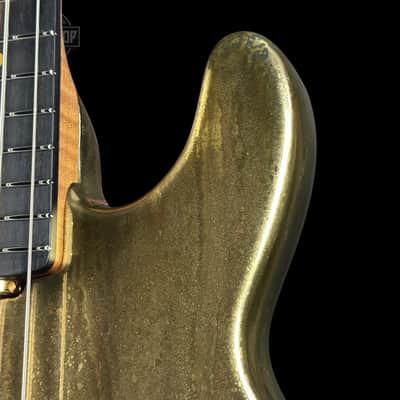 Ernie Ball Music Man 50th Anniversary StingRay Molten Gold w/case K10938 image 4