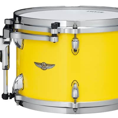 Tama TWT0806-SYL STAR Walnut Rack Tom 8 - Sunny Yellow Lacquer image 3