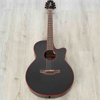 Takamine GF49CE CB FX Cutaway Acoustic-Electric Guitar, Spruce Top, Cosmic Black Sparkle image 5