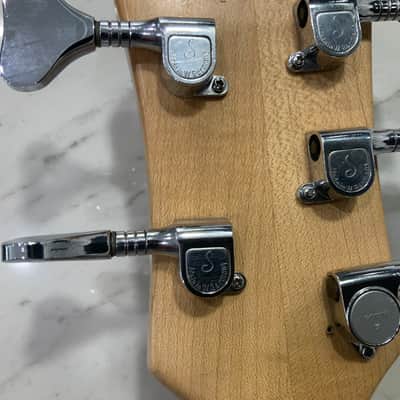 Pedulla Bass MVP-5 1980’s - Natural finish Active Please Read image 12