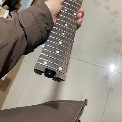 1 Headless ss 24frets roasted maple electric guitar neck Rosewood fingerboard C contour 25.5 spoke truss rod image 3