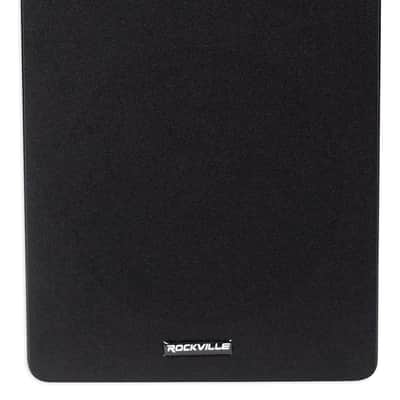 Pair Rockville RockShelf 68B 400w Black 6.5" Home Theater Bookshelf Speakers/8 Ohm image 6