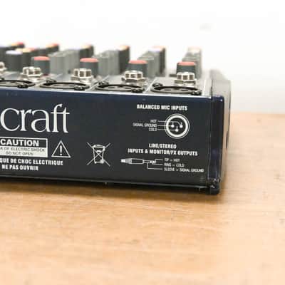 Soundcraft Notepad 124FX Compact 12-Input Analog Mixing Console (NO PSU) CG01ZTE image 7