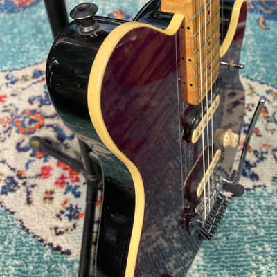 Music Man Brad Whitford’s Gift From Eddie Van Halen, Aerosmith, EVH (#127) 1991 Purple image 18