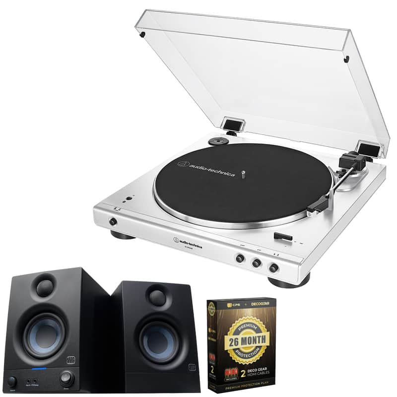 Audio-Technica Fully Automatic Wireless Belt-Drive Turntable with BT + 26 Month Protection Pack