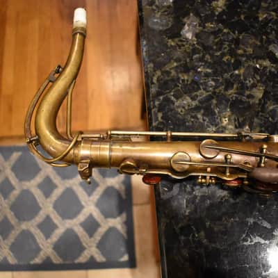 Pierret Super "Artiste" Tenor 1953-1958 Dark Vintage Brass Saxophone image 6