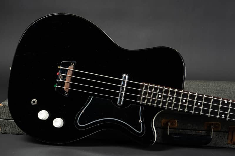 Silvertone 1444 Bass 1965 - Black image 1