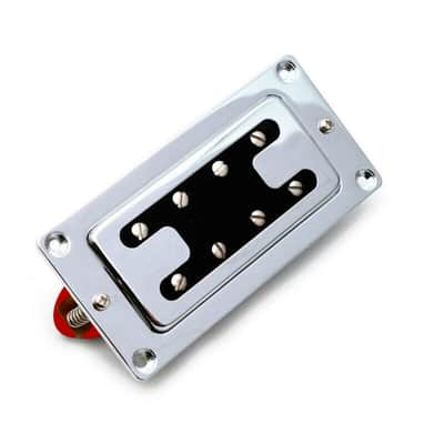 4String Chrome Bass Guitar Pickups Humbucker Set (N+B) Double Coil Pickup image 3