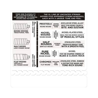EXL116 Nickel Wound Medium Top Heavy Bottom 11-52 D'Addario image 8