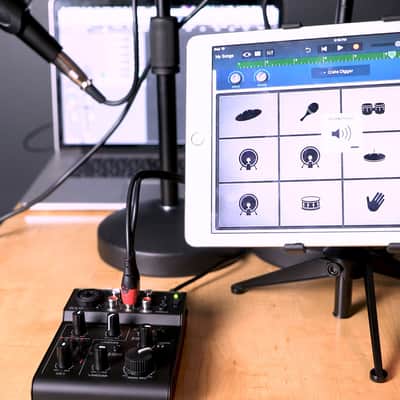 Rockville RockMix 5 Ch Mixer w/USB Interface, Bluetooth, Echo, EQ+AKG Headphones image 15