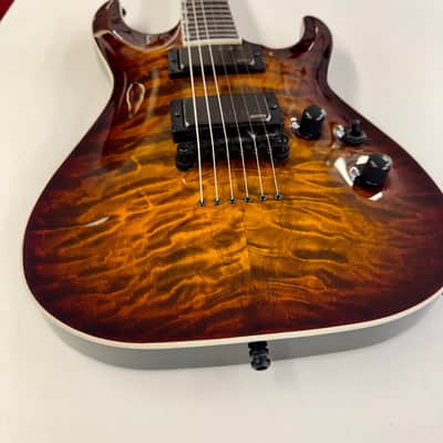 ESP E-II Horizon NT-II Tiger Eye Sunburst image 8