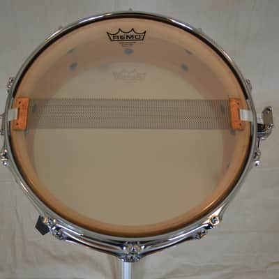 Vaughncraft 14x5" Solid Birdseye Maple Shell Snare Drum image 6