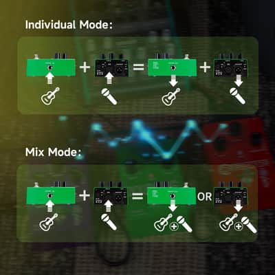 FLAMMA FV02 Vocal Processor Doubling Effects Pedal (Price includes the import duty for US buyer) image 5