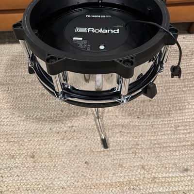 Roland PD-140DS V-Pad 14" Mesh Snare Drum Pad 2010s - Chrome/Black image 12