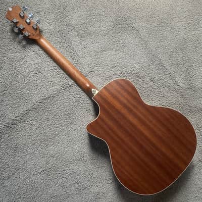 Luna 40 Inch Acoustic Guitar, Spruce Top, Mahogany Body, Pau Ferro Fingerboard image 14