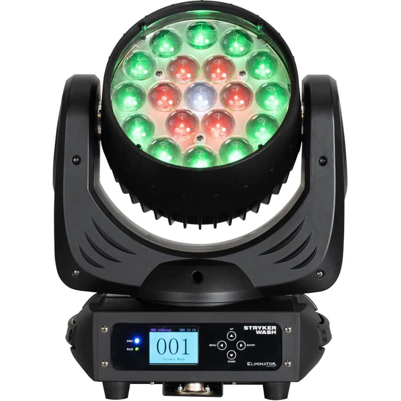 Eliminator Lighting Stryker Wash 228W Moving Head Fixture image 1