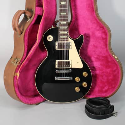 1991 Gibson Les Paul Standard Ebony Black w/OHSC image 1
