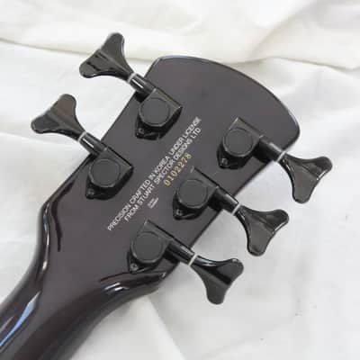 Spector Professional Series Rex Brown 5 Signature 5 String Electric Bass Transparent Black Quilt image 20