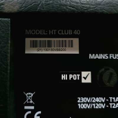 2013 Blackstar HT Club 40 1x12 Amp image 8