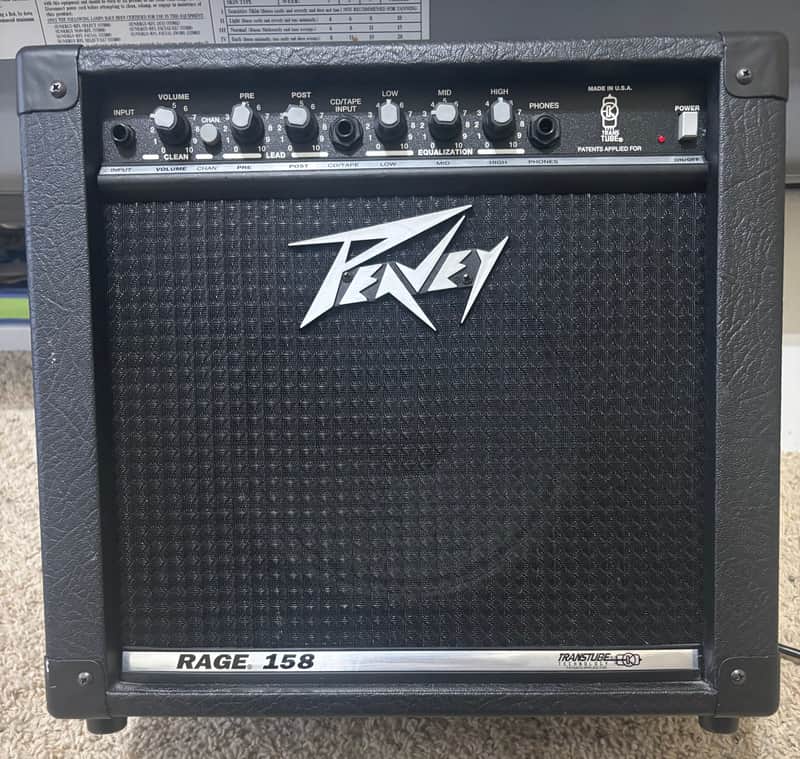 Peavey Rage 158 1980s - Black image 1