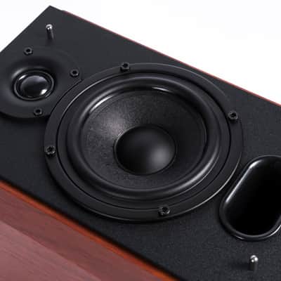 Edifier P17 Passive Bookshelf Speakers - 2-way Speakers with Built-in Wall-Mount Bracket - Pair image 5