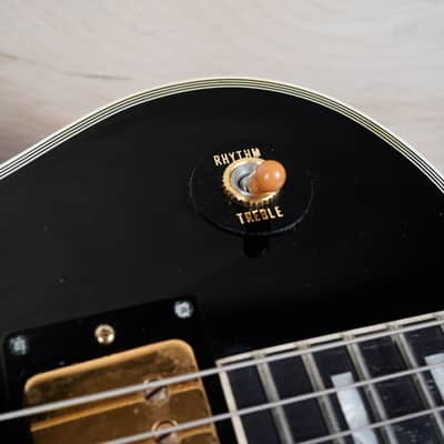 Tokai Love Rock Custom LC-60 MIJ 1996 Black Japan w/ OHSC image 11