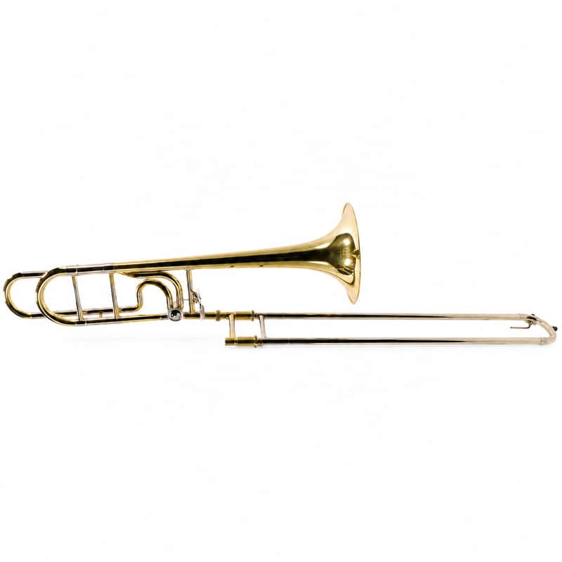 Jupiter JTB1150FOQ Intermediate Bb/F Tenor Trombone in Clear Lacquer SN EB10088 image 1