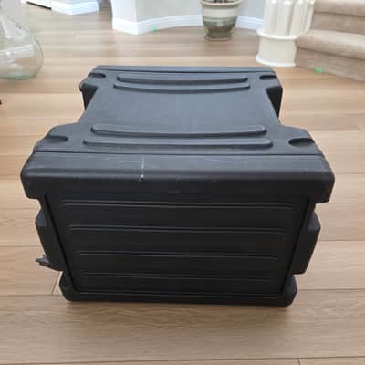 SKB 8U Roto-Molded Rolling Rack Road Case image 1