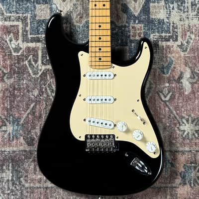 2005 Fender Eric Clapton Stratocaster Signature Artist Series Blackie Black Electric Guitar W/ Original Tweed Hardshell Case! image 7