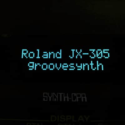 Roland JX-305 OLED Display Upgrade *Blue* image 3
