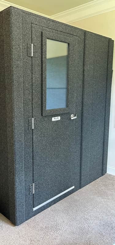 WhisperRoom Booth (“6X4”) MDL 4872 S Mint and Pristine Condition - Grey image 1