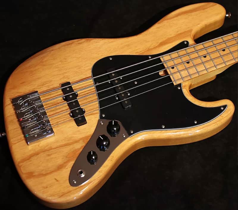 Mike Lull V5 Natural 5 String Jazz Bass image 1