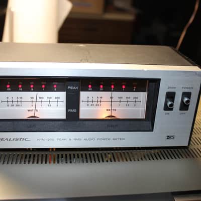 Restored Realistic APM-200 Peak & RMS Power Meter (4) image 16