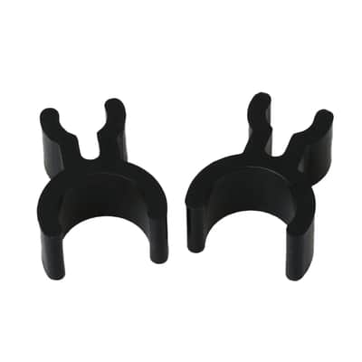 Black 2.3X1.8Cm Abs French Horn Pencil Clip Trumpet Pen Clip Holder Musical Instruments Pack Of 5 image 3
