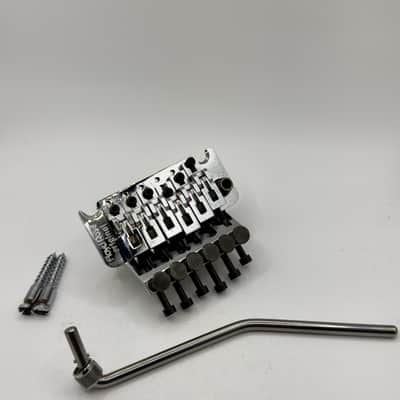 Floyd Rose Original Double Locking Tremolo Bridge Made In Germany 1990’s - Chrome image 1