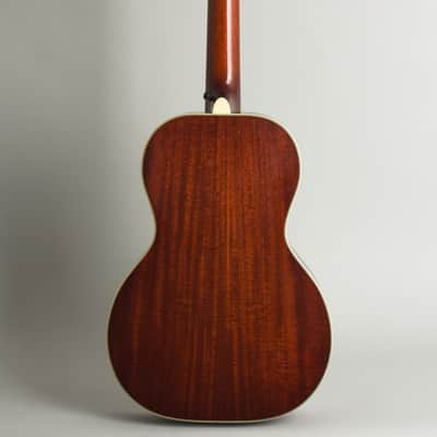 National  El Trovador Baritone Resophonic Electric Guitar (2009), ser. #15563, original black hard shell case. image 2