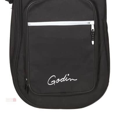 Godin Multiac Grand Concert SA Natural HG (012817) - Godin VBGAC Gig Bag - Xvive U2 Guitar Wireless System image 4