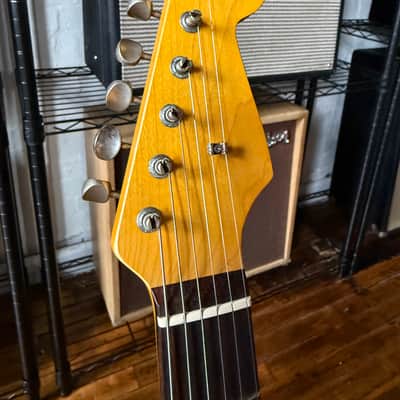 Partscaster - Jazzmaster w/ lipstick pickups - custom 2022 - Gold image 8