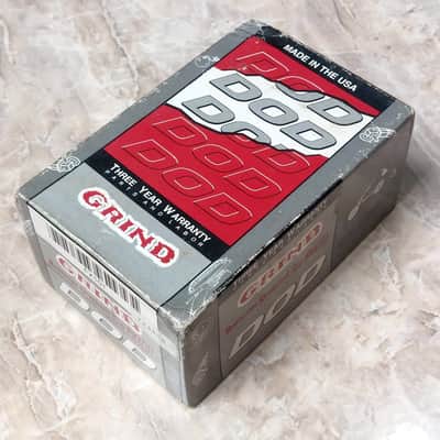 DOD FX101 Grind Rectifying Overdrive [NOS - New Old Stock Complete] 1996 - 1998 - Grey Silver Black Airbrush and Red image 4