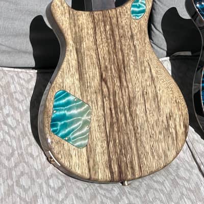 2024 Paul Reed Smith PRS McCarty 594 Private Stock 11482 One Piece Quilt Top Bahama Blue Dragons Breath image 12