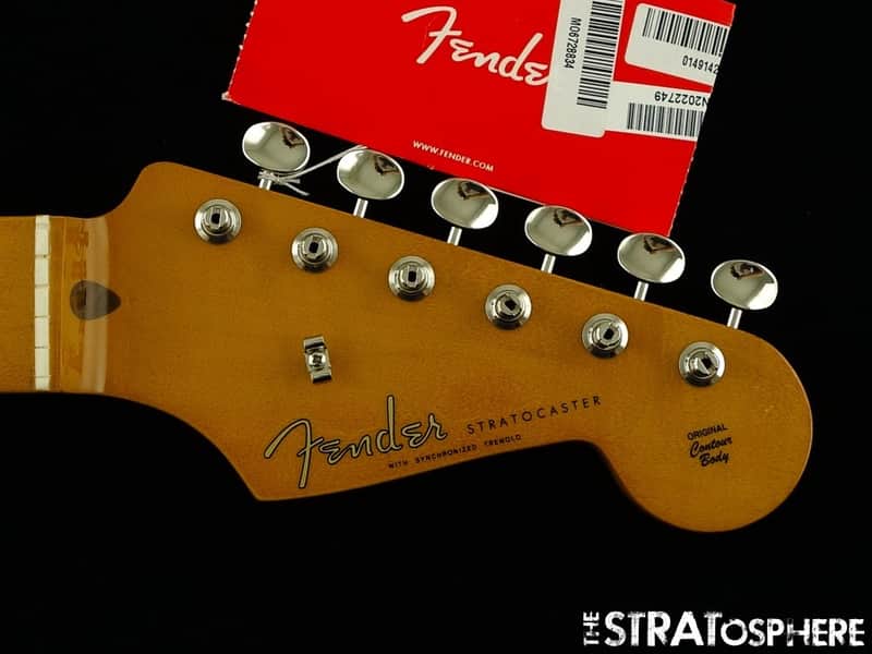 Fender Vintera III Late 50s Stratocaster Strat NECK &TUNERS 1950s Maple image 1