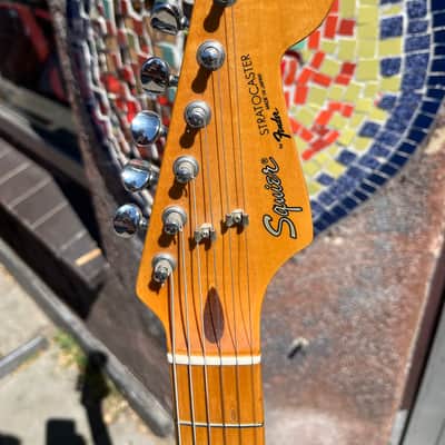 Squier Stratocaster MIJ 1985 - Black image 4