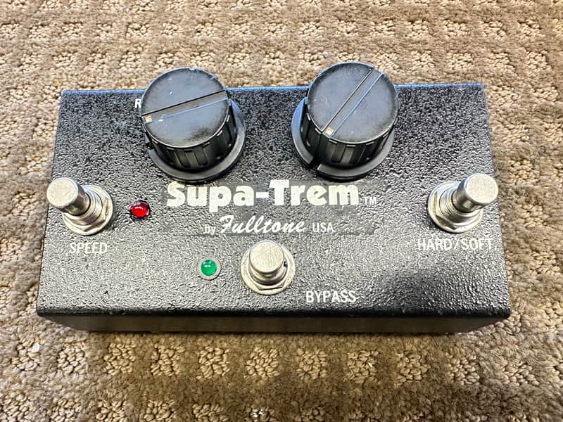Fulltone Supa-Trem early 2000s - Black handmade image 1