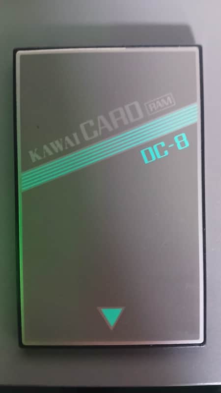Kawai DC-8 RAM Card image 1
