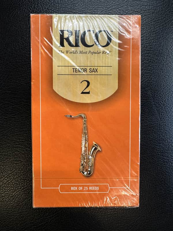 Rico RKA2520 Tenor Saxophone Reeds - Strength 2.0 (25-Pack) 2010s - Standard image 1