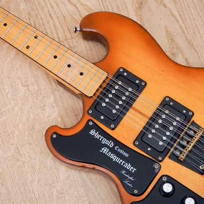 1985 Shergold Custom Masquerader Left Handed 12 String Electric Guitar 100% Original UK Made image 6